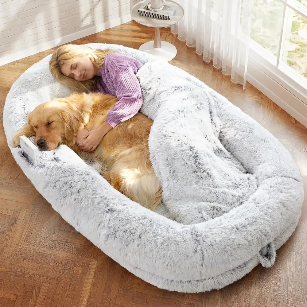 Large Orthopedic Dog Bed, 75x43x10, Waterproof Removable Cover, Comfortable Lounger for Pets and Adults, Light Grey
Large Orthopedic Dog Bed, 75x43x10, Waterproof Removable Cover, Comfortable Lounger for Pets and Adults, Light Grey