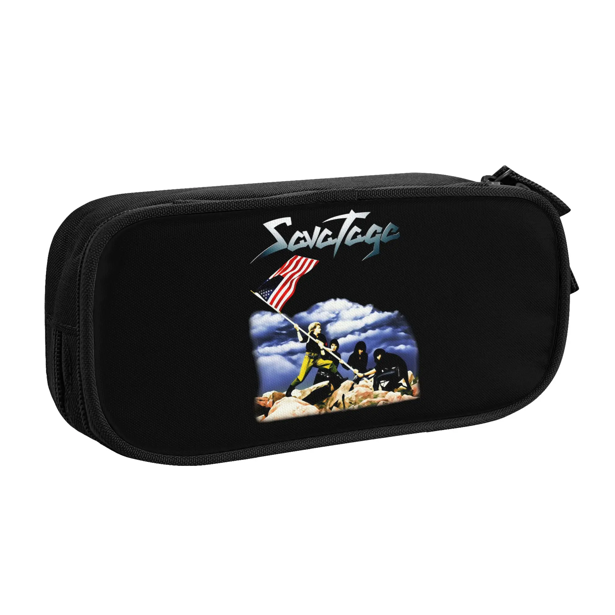 Cute Savatage Heavy Metal Band Pencil Cases for Boys Girls Large Storage Pen Bag Box Stationery
Cute Savatage Heavy Metal Band Pencil Cases for Boys Girls Large Storage Pen Bag Box Stationery