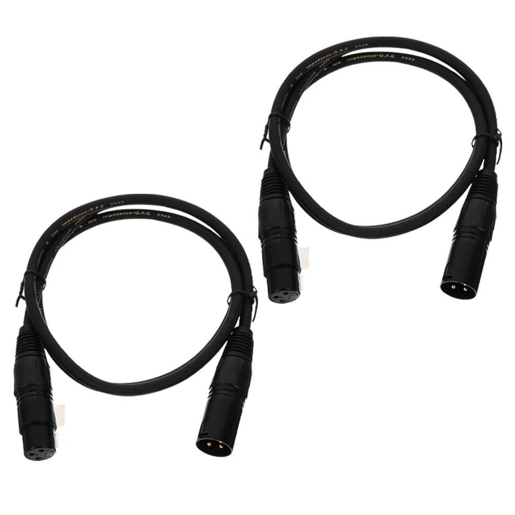 2pcs Microphone Cable 2M Copper Wire Conductor Mic Cord For Sound System Mixing Board Stage Audio Equipment Xlr To Xlr Cable
2pcs Microphone Cable 2M Copper Wire Conductor Mic Cord For Sound System Mixing Board Stage Audio Equipment Xlr To Xlr Cable