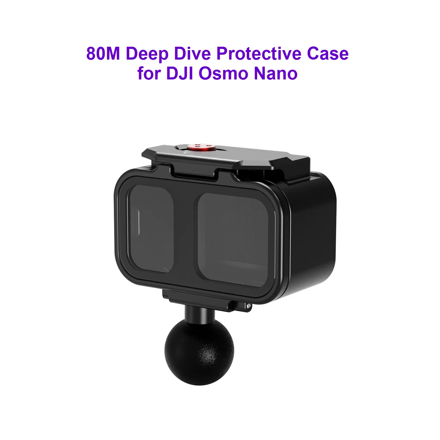 80M Deep Dive Protective Case for DJI Osmo Nano Underwater Housing Quick Release 1 Inch Ball Head for Extreme Sports Vlog
80M Deep Dive Protective Case for DJI Osmo Nano Underwater Housing Quick Release 1 Inch Ball Head for Extreme Sports Vlog