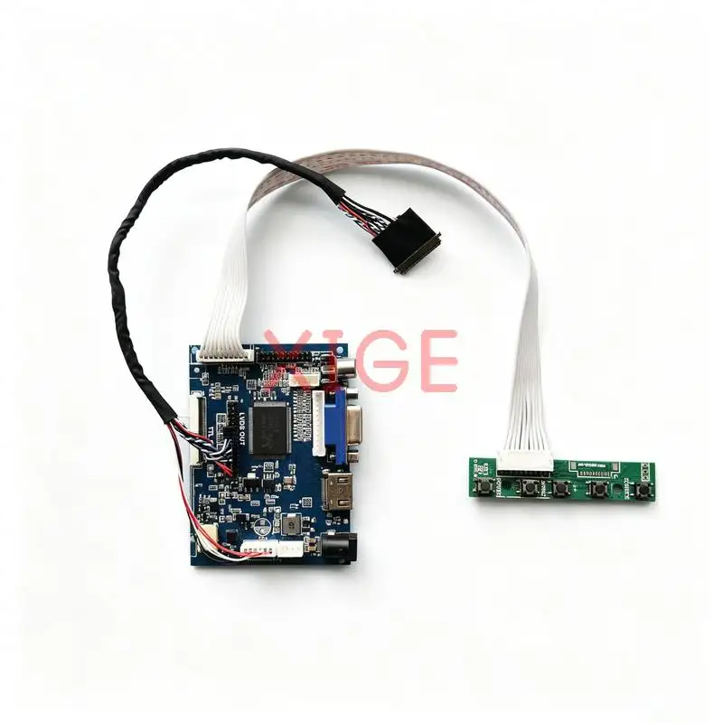Controller Board Fit HSD101PFW2 M101NWT2 M101NWT4 HSD101PFW4 1024x600 LVDS-40 Pin 1024*600 Laptop Monitor Panel AV+HDMI+VGA Kit
Controller Board Fit HSD101PFW2 M101NWT2 M101NWT4 HSD101PFW4 1024x600 LVDS-40 Pin 1024*600 Laptop Monitor Panel AV+HDMI+VGA Kit