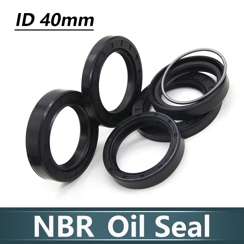 Black NBR Oil Seal ID 40mm Nitrile Rubber Shaft Double Lip Gaskets TC-40*50/52/55/58/60/62/64/68/70/75/80/85/90*5/7/8/10/12mm
Black NBR Oil Seal ID 40mm Nitrile Rubber Shaft Double Lip Gaskets TC-40*50/52/55/58/60/62/64/68/70/75/80/85/90*5/7/8/10/12mm