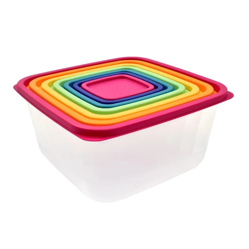 НОВЫЙ пластиковый набор для хранения продуктов Rainbow, разноцветный, 14, быстрая доставка
НОВЫЙ пластиковый набор для хранения продуктов Rainbow, разноцветный, 14, быстрая доставка