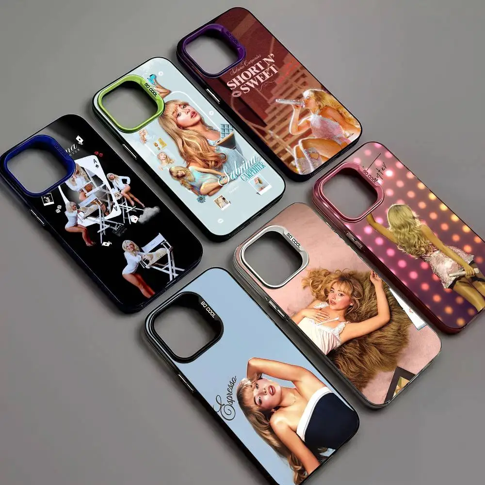 Singer S-Sabrina C-Carpenter Phone Case Color Silver Shell For iPhone 17 16 15 14 13 12 11 Pro Max Plus
Singer S-Sabrina C-Carpenter Phone Case Color Silver Shell For iPhone 17 16 15 14 13 12 11 Pro Max Plus