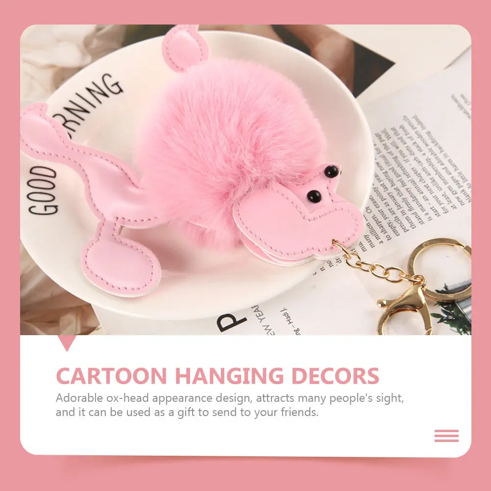 3Pcs Adorable Poodle Keychain Pendant Lithe Comfortable Touch Strong 3D Design Bag Decoration Key Ring Decor Hanging Ornament
3Pcs Adorable Poodle Keychain Pendant Lithe Comfortable Touch Strong 3D Design Bag Decoration Key Ring Decor Hanging Ornament