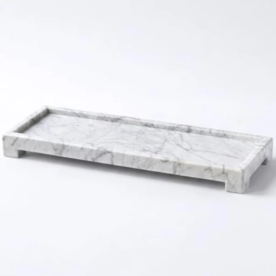 Marble Riser for Kitchen Counter, Marble Soap Tray with Feet, Rectangular Pedestal Stand for Coffee Table, Bathroom Counter, Va
Marble Riser for Kitchen Counter, Marble Soap Tray with Feet, Rectangular Pedestal Stand for Coffee Table, Bathroom Counter, Va