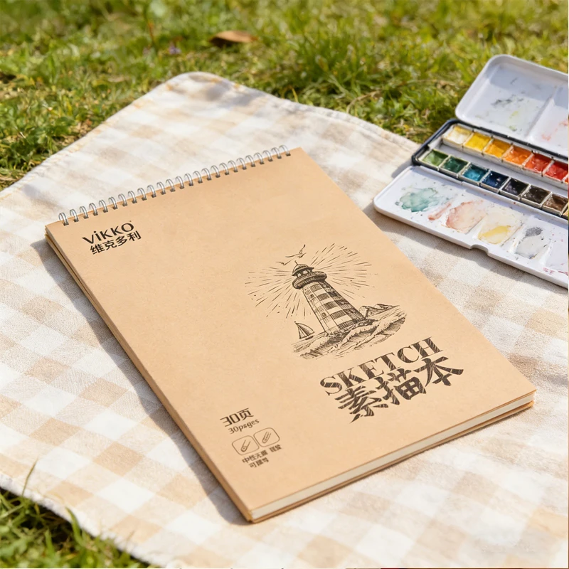16K Sketchbook Art Students Marker Sketchbook Thickened Hand-Drawn Sketchbook Thick Drawing Paper Spiral Sketch Pads Painting
16K Sketchbook Art Students Marker Sketchbook Thickened Hand-Drawn Sketchbook Thick Drawing Paper Spiral Sketch Pads Painting
