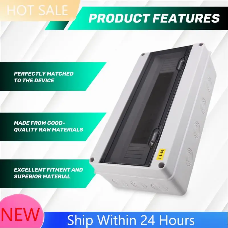 2025 Trendht Series Outdoor Electrical ABS Distribution Box 18WAY, Waterproof IP65 With Lock For Circuit Breaker
2025 Trendht Series Outdoor Electrical ABS Distribution Box 18WAY, Waterproof IP65 With Lock For Circuit Breaker