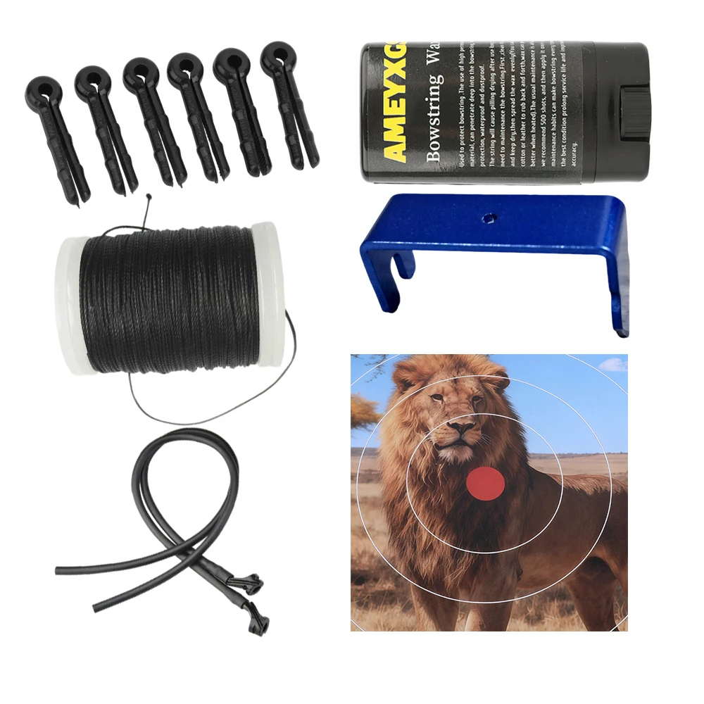 Compound Bow Accessory Set 40x40cm Target Paper Peephole Bowstring Divider Protector for Shooting Arrow Practice Outdoor Hunting
Compound Bow Accessory Set 40x40cm Target Paper Peephole Bowstring Divider Protector for Shooting Arrow Practice Outdoor Hunting
