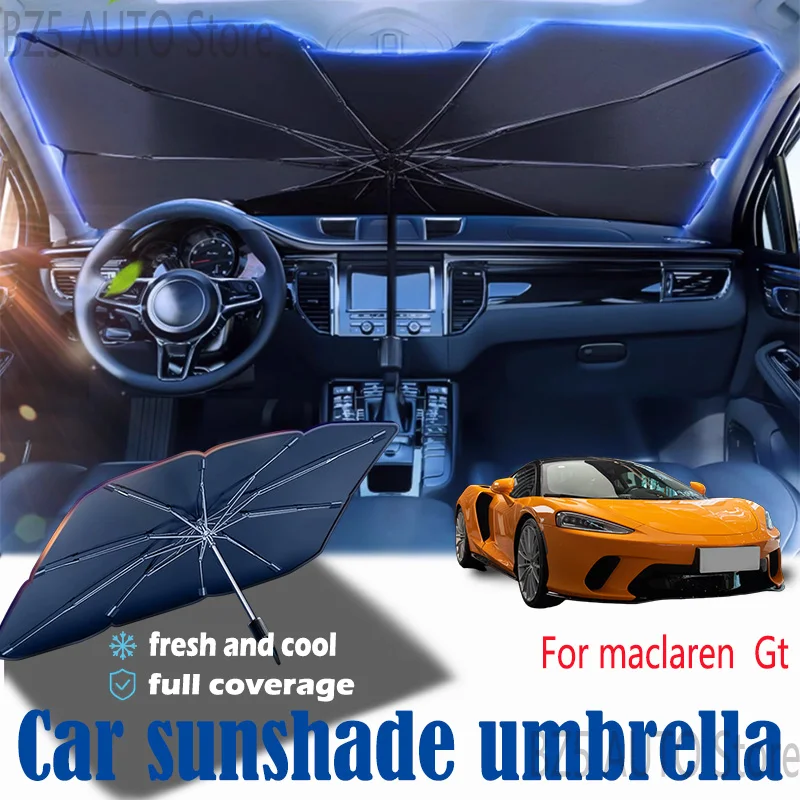 For maclaren Gt front windshield panel, sun visor, summer accessories, heat insulation, sun shading, and sun protection
For maclaren Gt front windshield panel, sun visor, summer accessories, heat insulation, sun shading, and sun protection