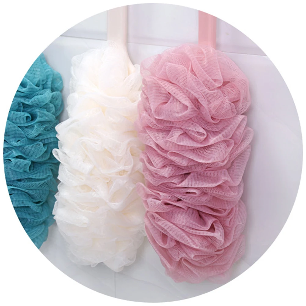 Shower Bath PE Fiber Texture Extended Handle Back Brush Convenient Cleaning Body Great Lathering Soap Gel
Shower Bath PE Fiber Texture Extended Handle Back Brush Convenient Cleaning Body Great Lathering Soap Gel