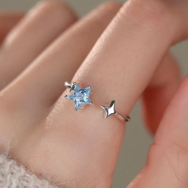 VENTFILLE 925 Sterling Silver Zircon Star Ring For Women Fresh Aesthetic Elegant Versatile Austere Trend Jewelry Gift Dropship
VENTFILLE 925 Sterling Silver Zircon Star Ring For Women Fresh Aesthetic Elegant Versatile Austere Trend Jewelry Gift Dropship