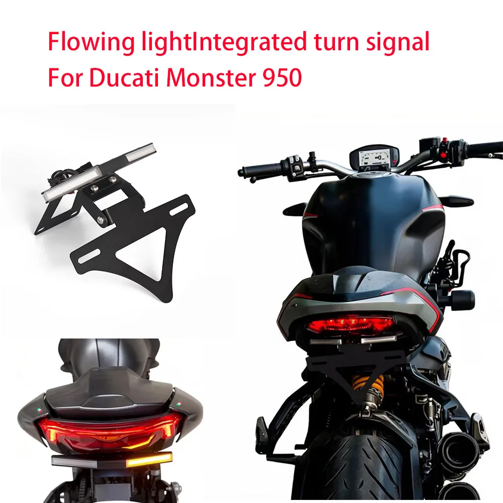 Motorcycle Rear Short Tail Stock License Plate Holder Tail Tidy Bracket Kit For Ducati Monster 950 Monster 937 2021 2022 2023
Motorcycle Rear Short Tail Stock License Plate Holder Tail Tidy Bracket Kit For Ducati Monster 950 Monster 937 2021 2022 2023