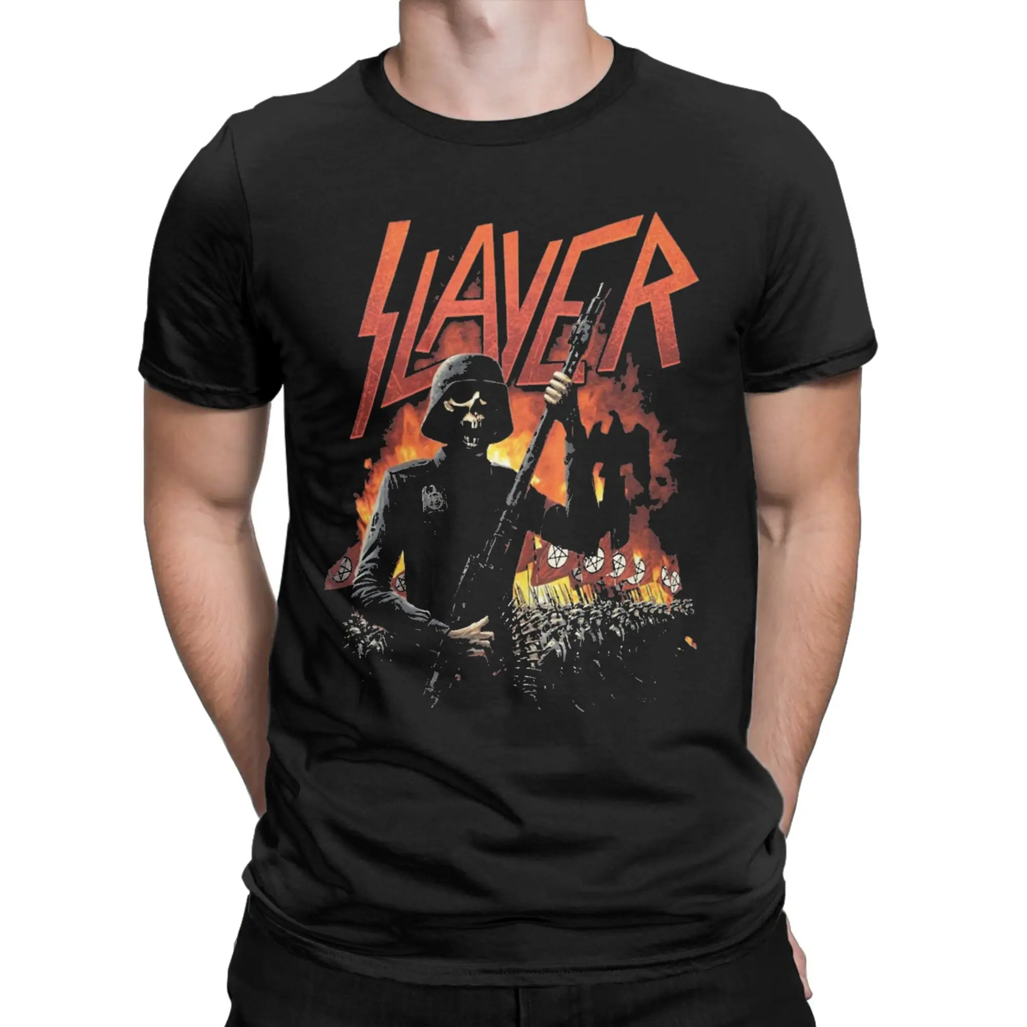 Mens Womens The Style Up Band slayer band Shirt 100% Cotton Graphic T-Shirt Top Clothing
Mens Womens The Style Up Band slayer band Shirt 100% Cotton Graphic T-Shirt Top Clothing