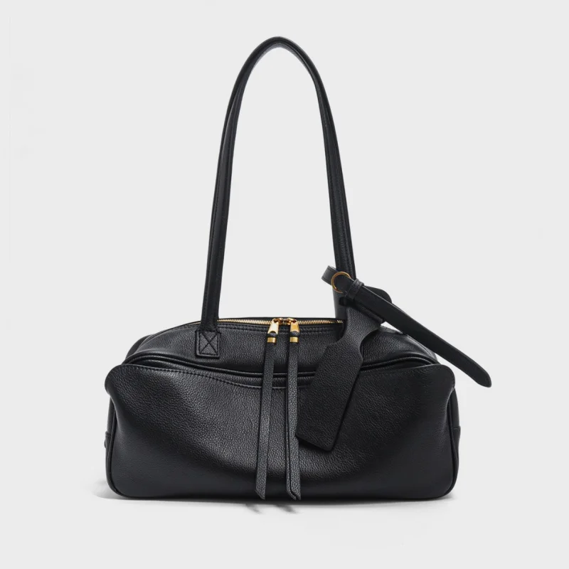 Bowling Ball Women's genuine leather shoulder bags for women the tote vintage large Luxury black Big Fancy New Top handle bag
Bowling Ball Women's genuine leather shoulder bags for women the tote vintage large Luxury black Big Fancy New Top handle bag