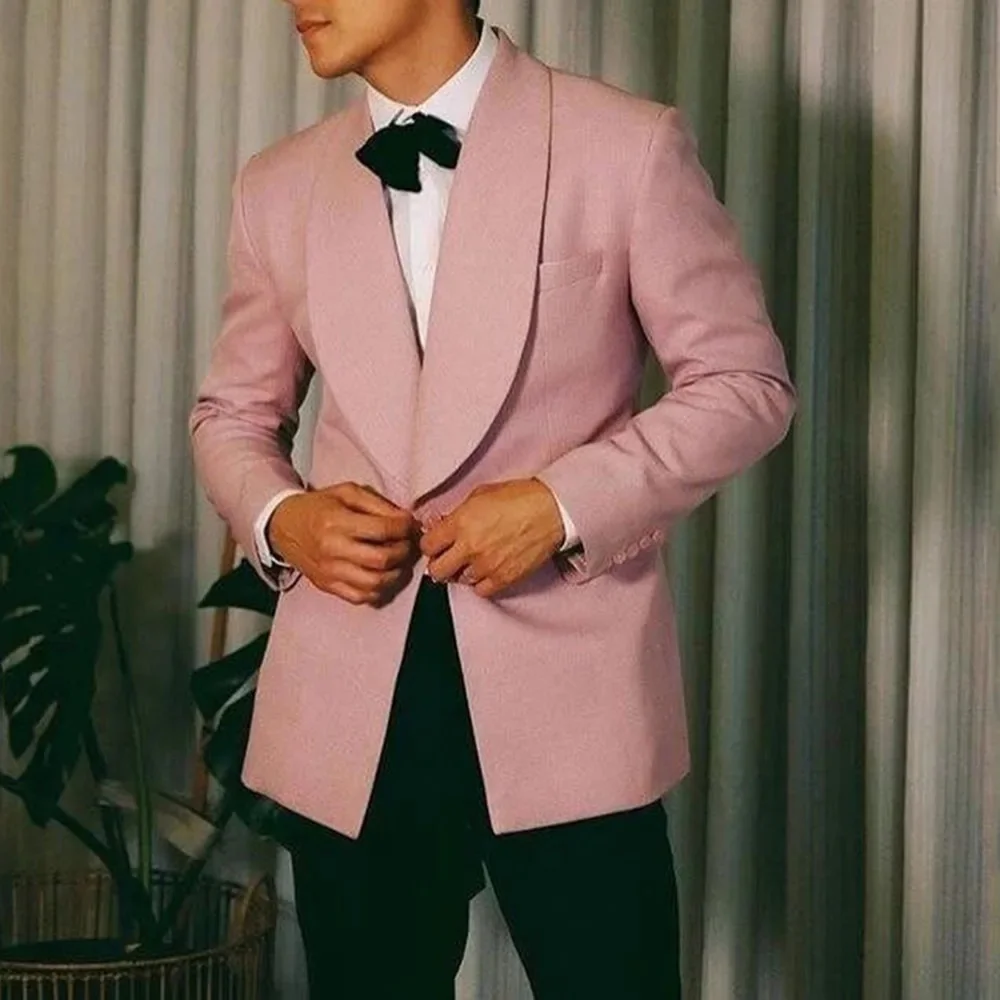 Розовая мужская одна куртка, модная однобортная мужская одежда, элегантный повседневный классический пиджак с лацканами для молодых людей
Розовая мужская одна куртка, модная однобортная мужская одежда, элегантный повседневный классический пиджак с лацканами для молодых людей
