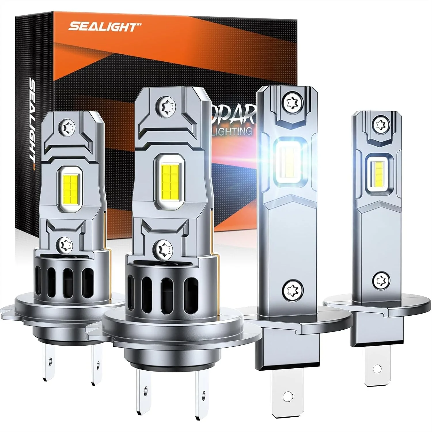 H1 H7 LED Bulbs Combo 80000LM 6500K White 60000Hrs for Powersports ATV
H1 H7 LED Bulbs Combo 80000LM 6500K White 60000Hrs for Powersports ATV