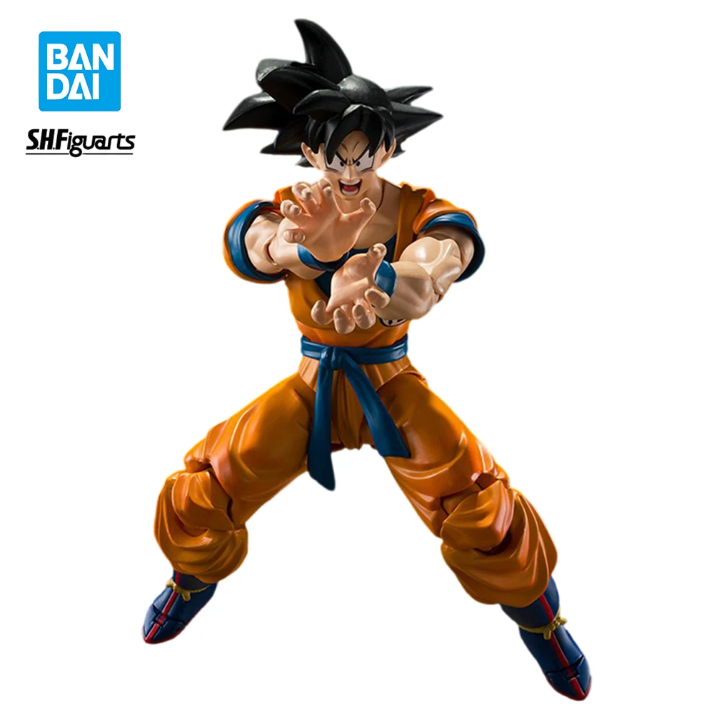 Оригинальный BANDAI SHF Dragon Ball Super Hero Son Goku ПВХ аниме фигурка экшн-фигурки модель игрушки 
Оригинальный BANDAI SHF Dragon Ball Super Hero Son Goku ПВХ аниме фигурка экшн-фигурки модель игрушки