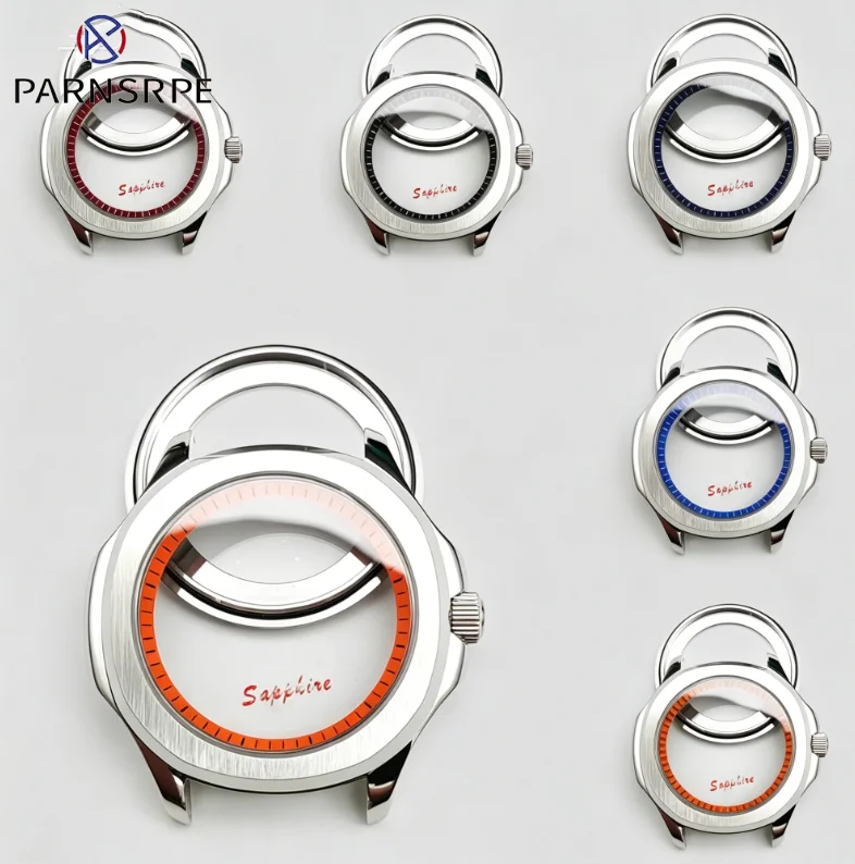 Fashionable NH35 Watch Accessories Silver 42mm Case stainless steel strap butterfly double buckle fit NH35/34 movement
Fashionable NH35 Watch Accessories Silver 42mm Case stainless steel strap butterfly double buckle fit NH35/34 movement