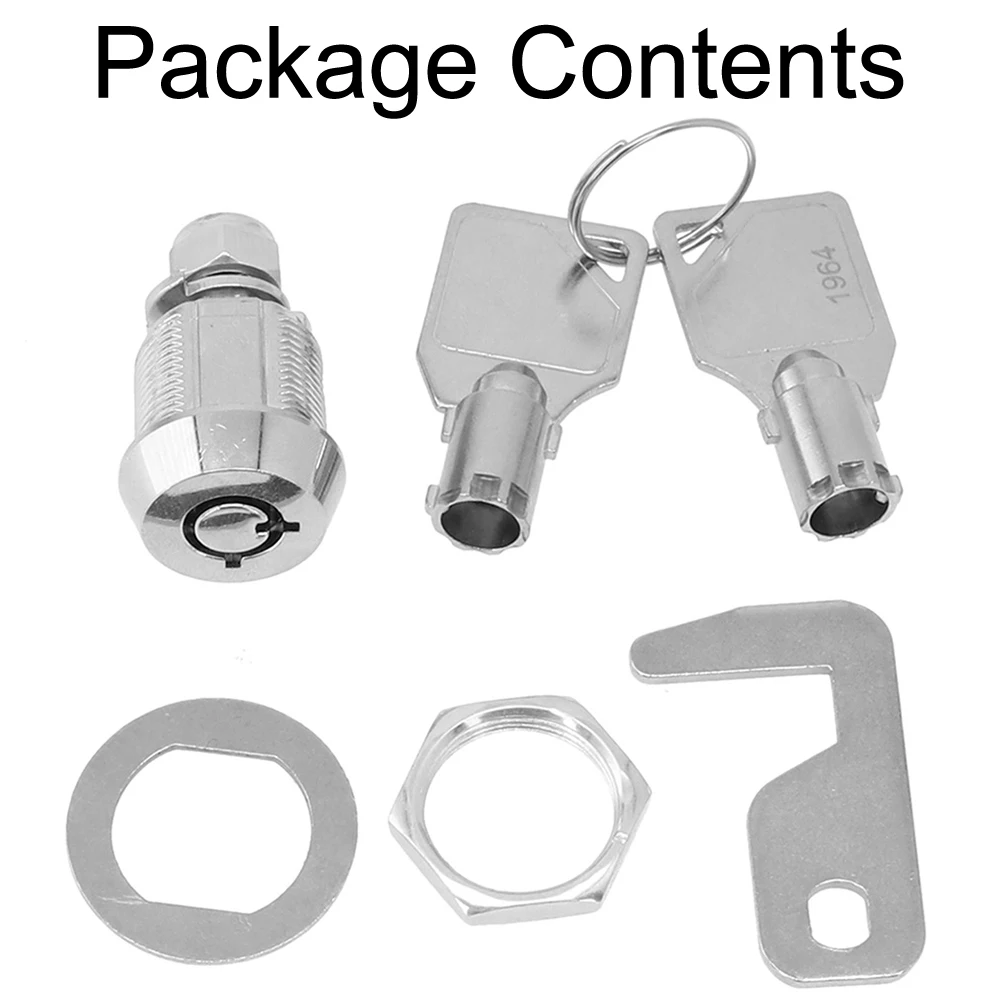 Lock Cam Locks Lock +Keys 90 Degree Camlock Copper Replacement Silver Tool Box Tubular Zinc Alloy High Quality
Lock Cam Locks Lock +Keys 90 Degree Camlock Copper Replacement Silver Tool Box Tubular Zinc Alloy High Quality