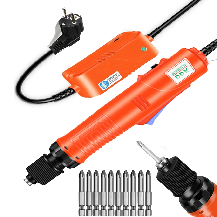Adjustable Speed 1200rpm Electric Screwdriver with 10Pcs 50*6.0mm PH Bits Industrial Grade In-line Screwdriver Power Tool
Adjustable Speed 1200rpm Electric Screwdriver with 10Pcs 50*6.0mm PH Bits Industrial Grade In-line Screwdriver Power Tool