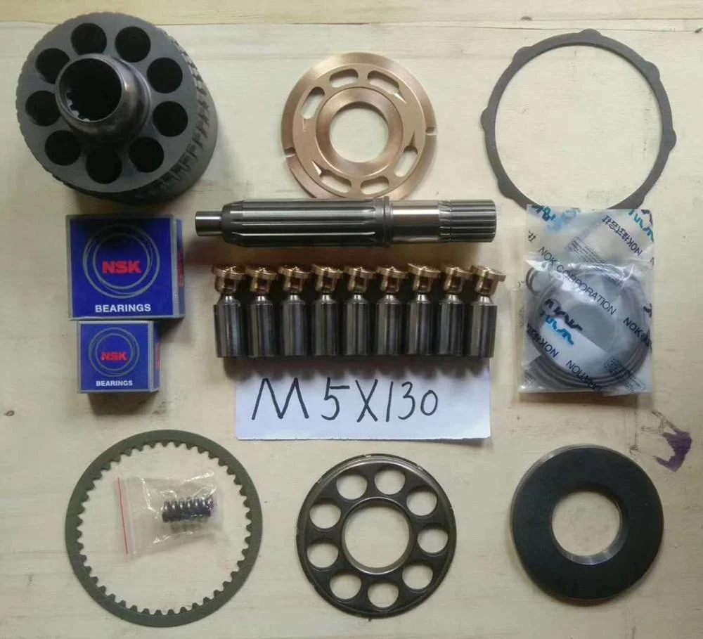 M5X130 rotor set plate valve piston shoe swash drive shaft for swing motor parts
M5X130 rotor set plate valve piston shoe swash drive shaft for swing motor parts