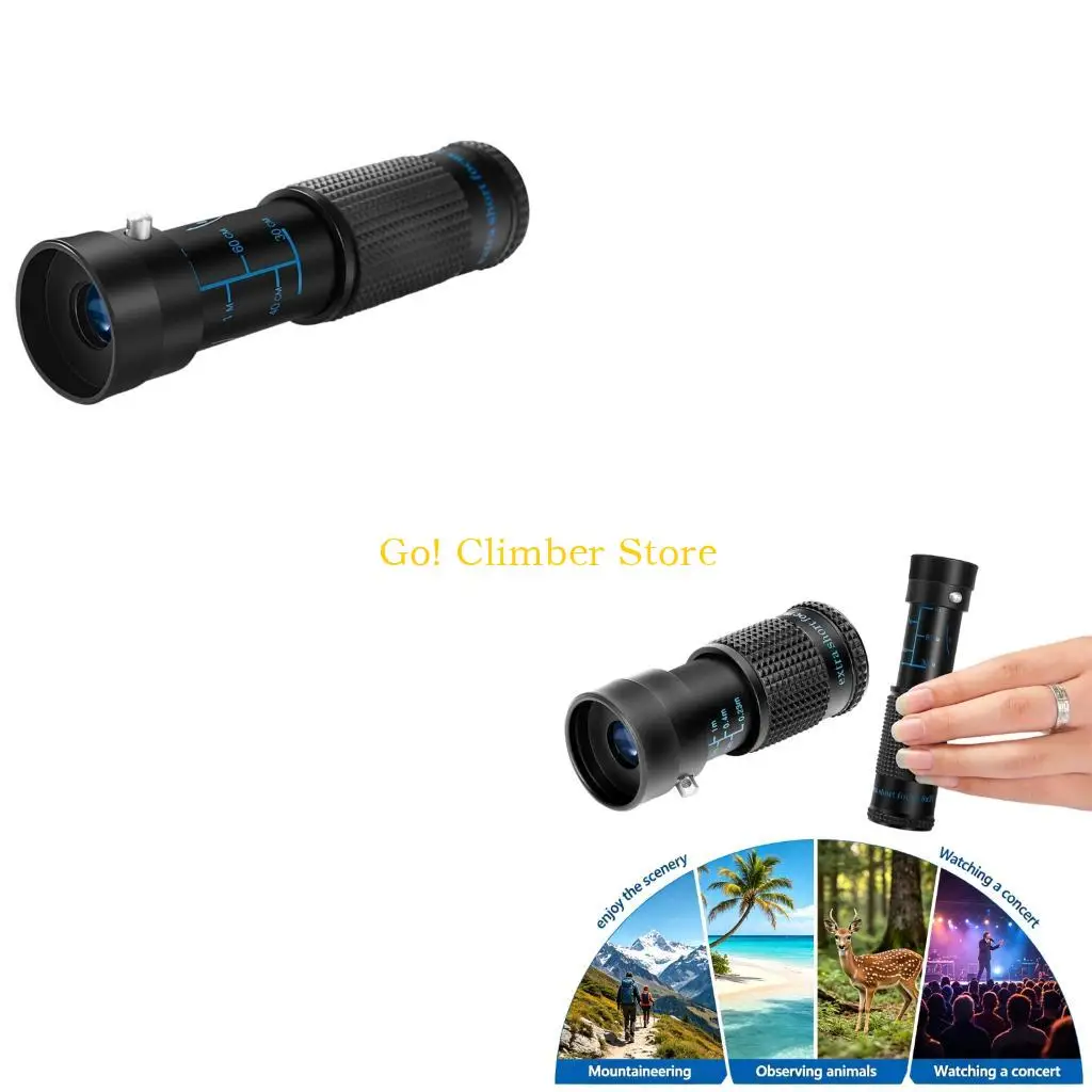 Q84C Outdoor Monocular Multipurpose Monocular Metal Texture for Adjustable Eyepiece Foldable Design Watching
Q84C Outdoor Monocular Multipurpose Monocular Metal Texture for Adjustable Eyepiece Foldable Design Watching