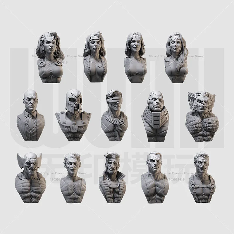 1/16 1/10 Scale DIY GK 3D Bust Resin Un-panited White Self-assembly Doll New Mutant Group Human Evolutionary Genetic Mutation
1/16 1/10 Scale DIY GK 3D Bust Resin Un-panited White Self-assembly Doll New Mutant Group Human Evolutionary Genetic Mutation