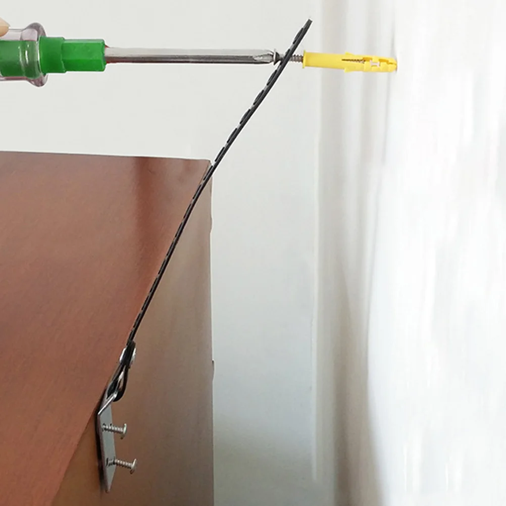 Furniture Safety Anchors Anti Tip Straps Kids Wall Mount Secure Child Proof Cabinet Locks Adjustable Furniture Earthquake
Furniture Safety Anchors Anti Tip Straps Kids Wall Mount Secure Child Proof Cabinet Locks Adjustable Furniture Earthquake