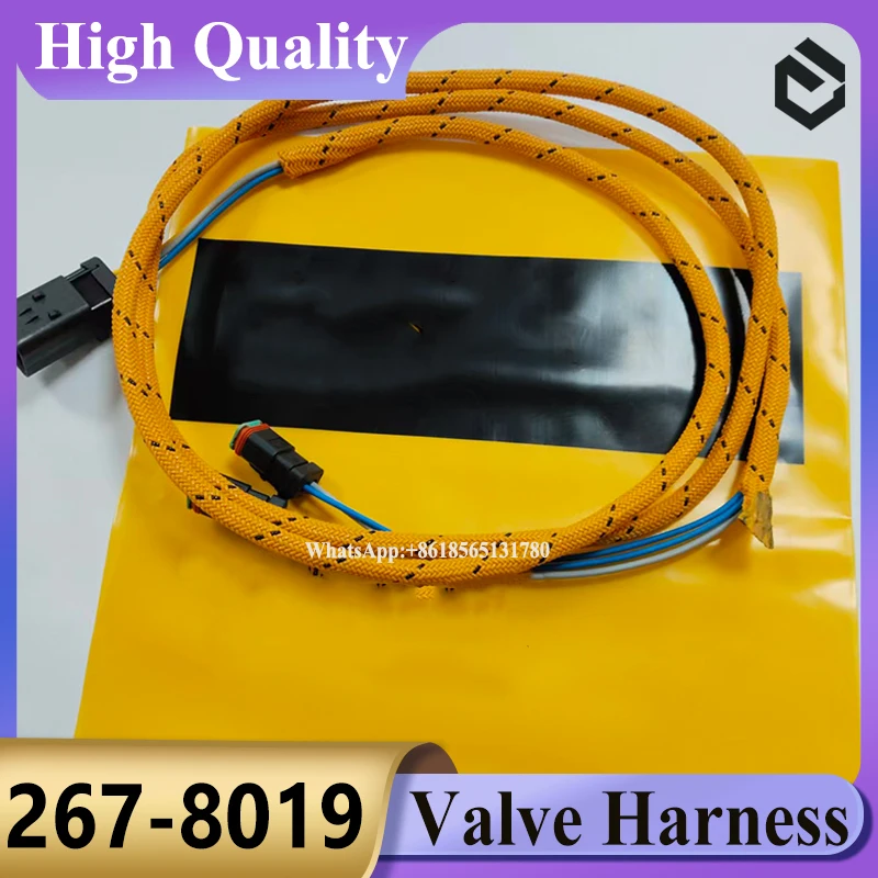 267-8019 Medium Pressure Control Valve Wiring Harness 2678019 for Caterpillar CAT 324D 325D 329D 324D L 324D FM Excavator
267-8019 Medium Pressure Control Valve Wiring Harness 2678019 for Caterpillar CAT 324D 325D 329D 324D L 324D FM Excavator