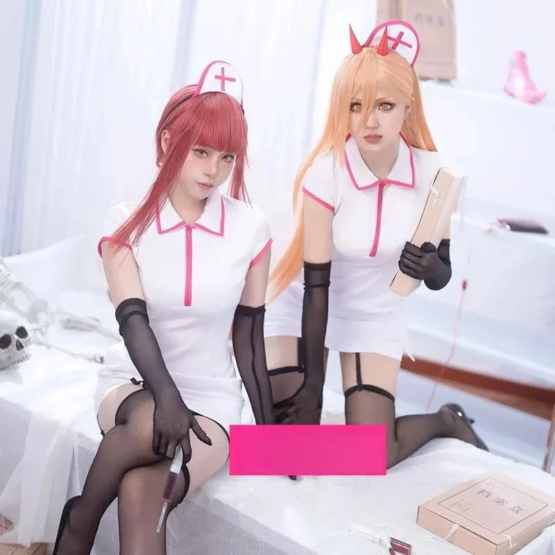 Аниме бензопила человек Makima Power косплей костюм униформа медсестры платье из искусственной кожи аксессуары для одежды полный комплект вечерние Ck;3,c'5.b;8'
Аниме бензопила человек Makima Power косплей костюм униформа медсестры платье из искусственной кожи аксессуары для одежды полный комплект вечерние Ck;3,c'5.b;8'