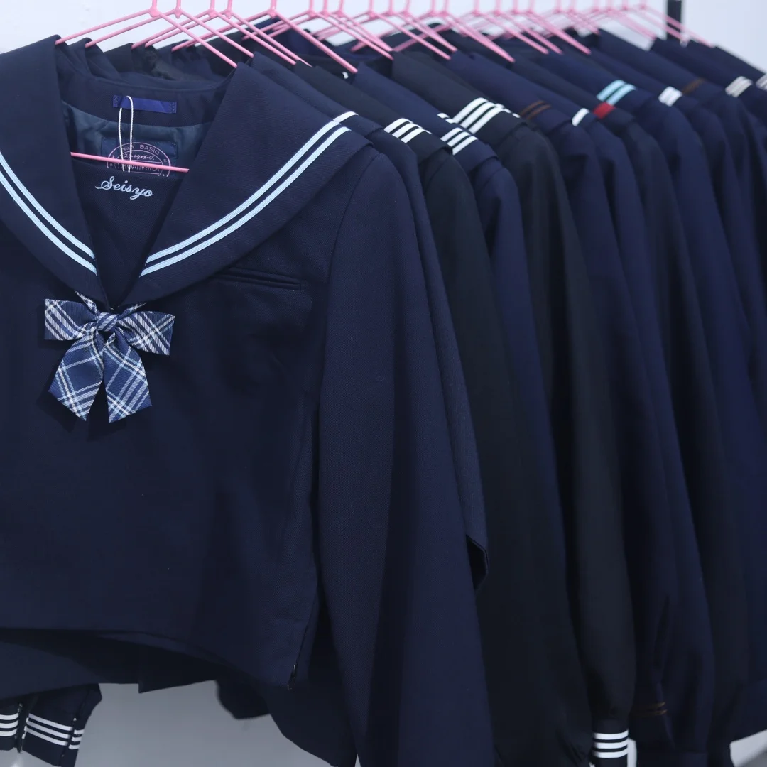 Vintage Japanese School Uniform Winter Outfit Sailor Suit Basic Style Student Uniform Long Sleeve Mid-Length Skirt Straight L...
Vintage Japanese School Uniform Winter Outfit Sailor Suit Basic Style Student Uniform Long Sleeve Mid-Length Skirt Straight L...