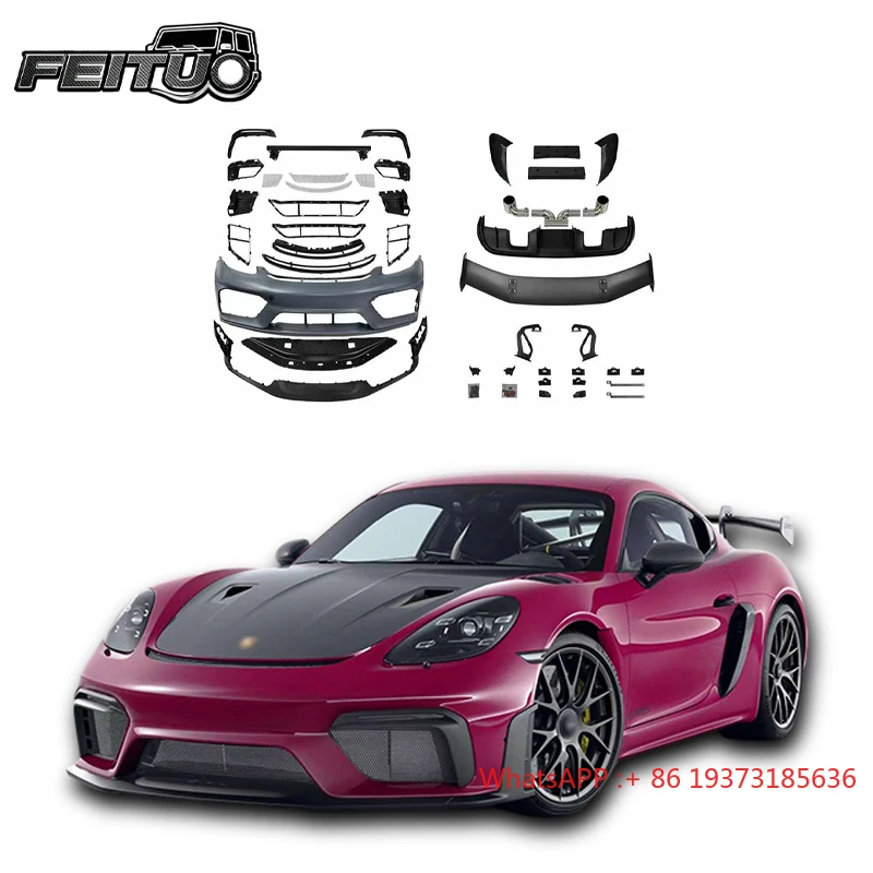 Комплект кузова из полипропилена для 982-GT4 RS-подходит для автомобилей 982. Комплект внешнего обновления с интегральной формованной технологией.
Комплект кузова из полипропилена для 982-GT4 RS-подходит для автомобилей 982. Комплект внешнего обновления с интегральной формованной технологией.