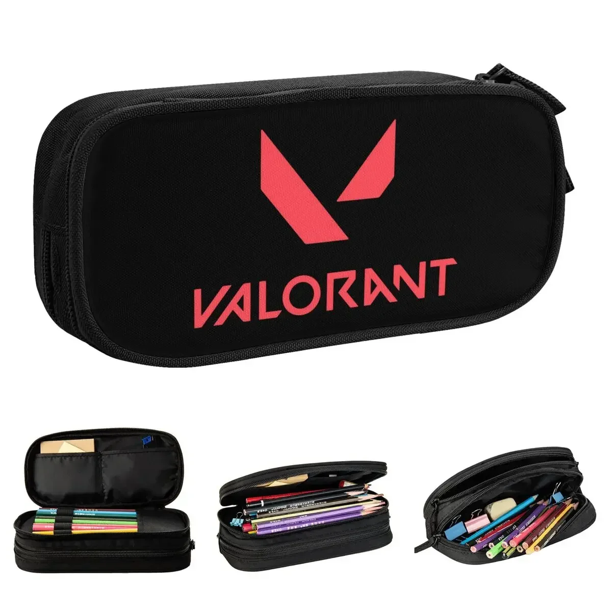 Valorant Game Pencil Cases Cute Pen Holder Pencil Bags Student Big Capacity Students School Cosmetic Pencilcases
Valorant Game Pencil Cases Cute Pen Holder Pencil Bags Student Big Capacity Students School Cosmetic Pencilcases