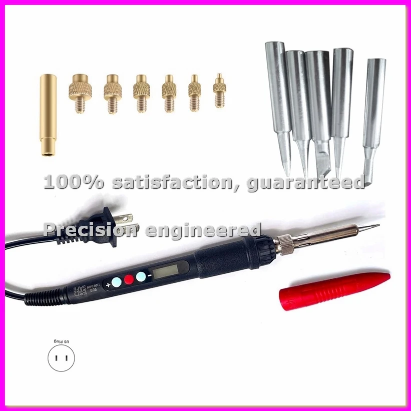 Brass Heat Insert Nut Tool Threaded Insertion Hot Melt Injection Nut Soldering Iron M2-M6 Plastic Printing 3DPrinter(US)-ABVP
Brass Heat Insert Nut Tool Threaded Insertion Hot Melt Injection Nut Soldering Iron M2-M6 Plastic Printing 3DPrinter(US)-ABVP