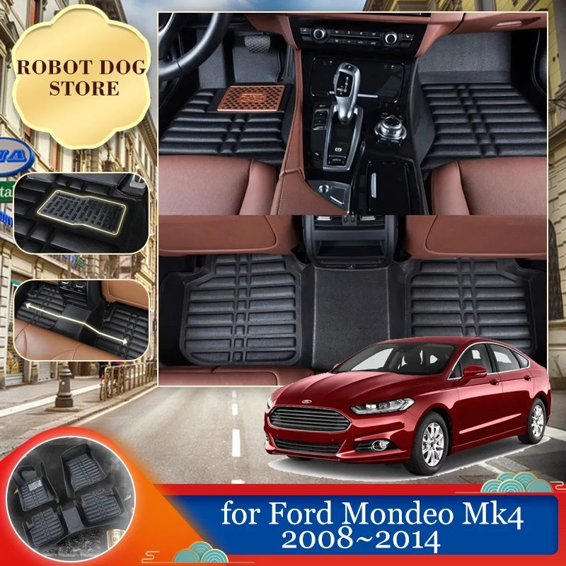 Автомобильный кожаный напольный коврик для Ford Mondeo Mk4 2008 ~ 2014 2009 2010, водонепроницаемый внутренний коврик для ног, коврик, пользовательские аксессуары для ковров
Автомобильный кожаный напольный коврик для Ford Mondeo Mk4 2008 ~ 2014 2009 2010, водонепроницаемый внутренний коврик для ног, коврик, пользовательские аксессуары для ковров