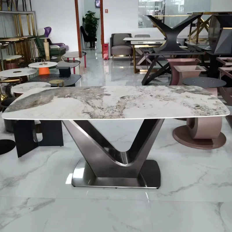 Nordic Square Dining Table Marble Top Design Big Antique Unique Dining Table Entrance Free Shipping Muebles Household Essentials
Nordic Square Dining Table Marble Top Design Big Antique Unique Dining Table Entrance Free Shipping Muebles Household Essentials