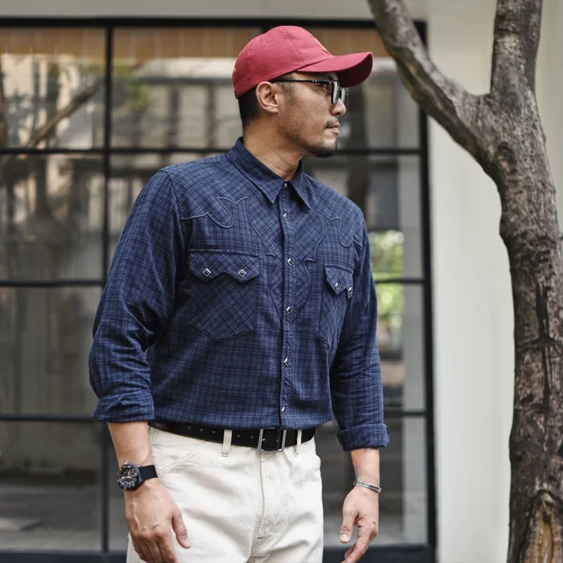 Men's Casual Plaid Long Sve irt Western Retro Sle Workwear Loose Fit Breathable Cotton Linen Blend Autumn Winter irt
Men's Casual Plaid Long Sve irt Western Retro Sle Workwear Loose Fit Breathable Cotton Linen Blend Autumn Winter irt