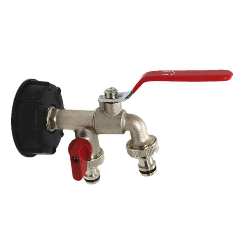 Double Head Connector For IBC Ton Barrel Brass Faucet Double-Headed Faucet Ton Barrel Adapter Brass Faucet
Double Head Connector For IBC Ton Barrel Brass Faucet Double-Headed Faucet Ton Barrel Adapter Brass Faucet