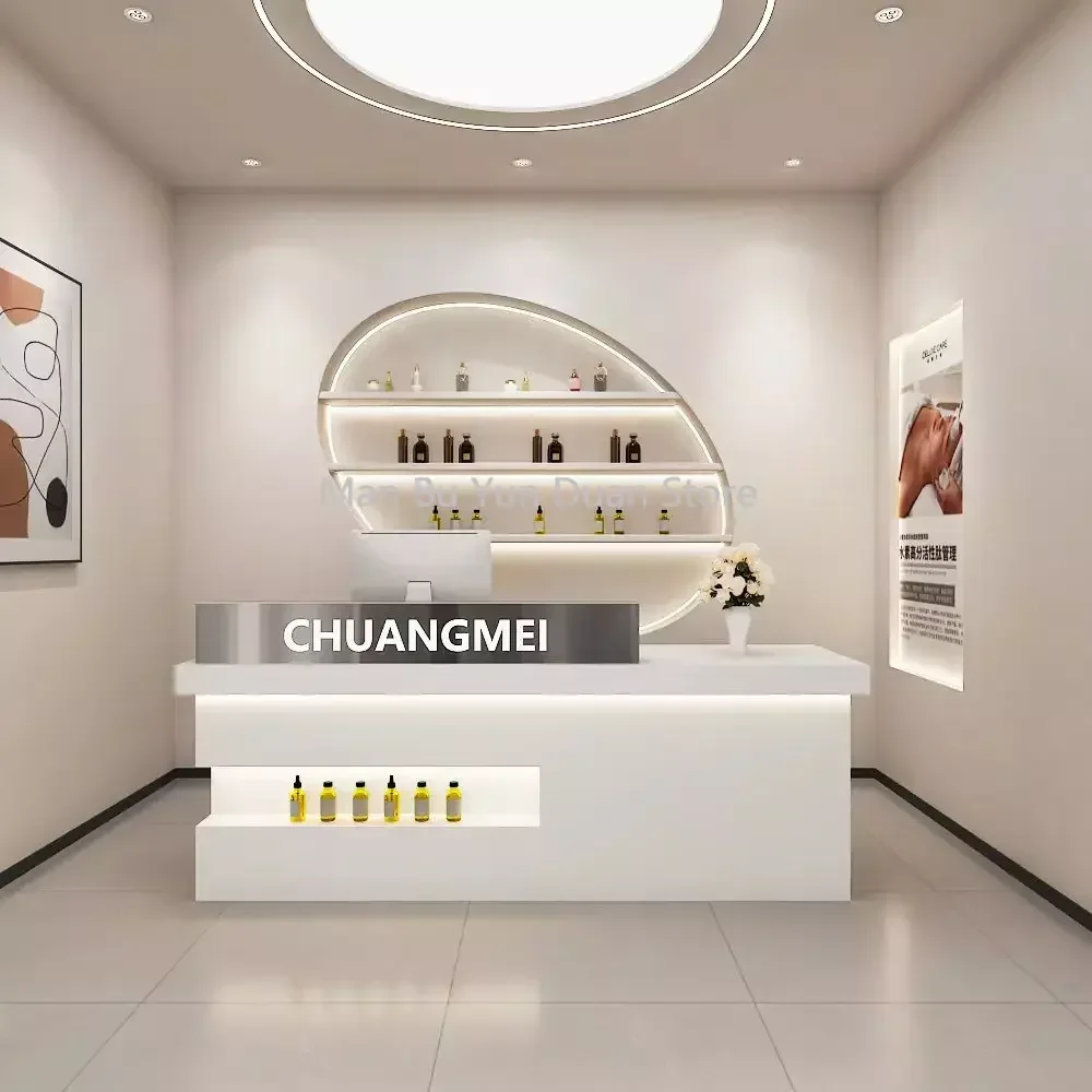 Minimalist Furniture Administrator Stand Checkout Counter Supermarket Table Irregular Desk Elegant Office Small Cashier Home
Minimalist Furniture Administrator Stand Checkout Counter Supermarket Table Irregular Desk Elegant Office Small Cashier Home