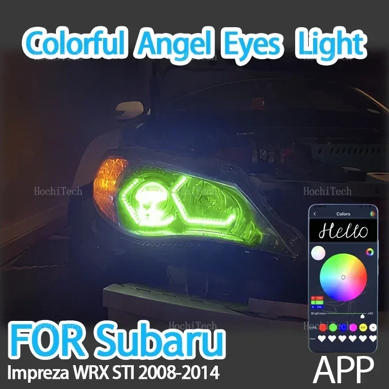 Автомобильный Стайлинг, разноцветные светодиодные кольца с управлением через приложение RGB, стильный светильник M4 для Subaru Impreza WRX STI 2008-2014, светодиодные лампы Angel Eyes Kit
Автомобильный Стайлинг, разноцветные светодиодные кольца с управлением через приложение RGB, стильный светильник M4 для Subaru Impreza WRX STI 2008-2014, светодиодные лампы Angel Eyes Kit