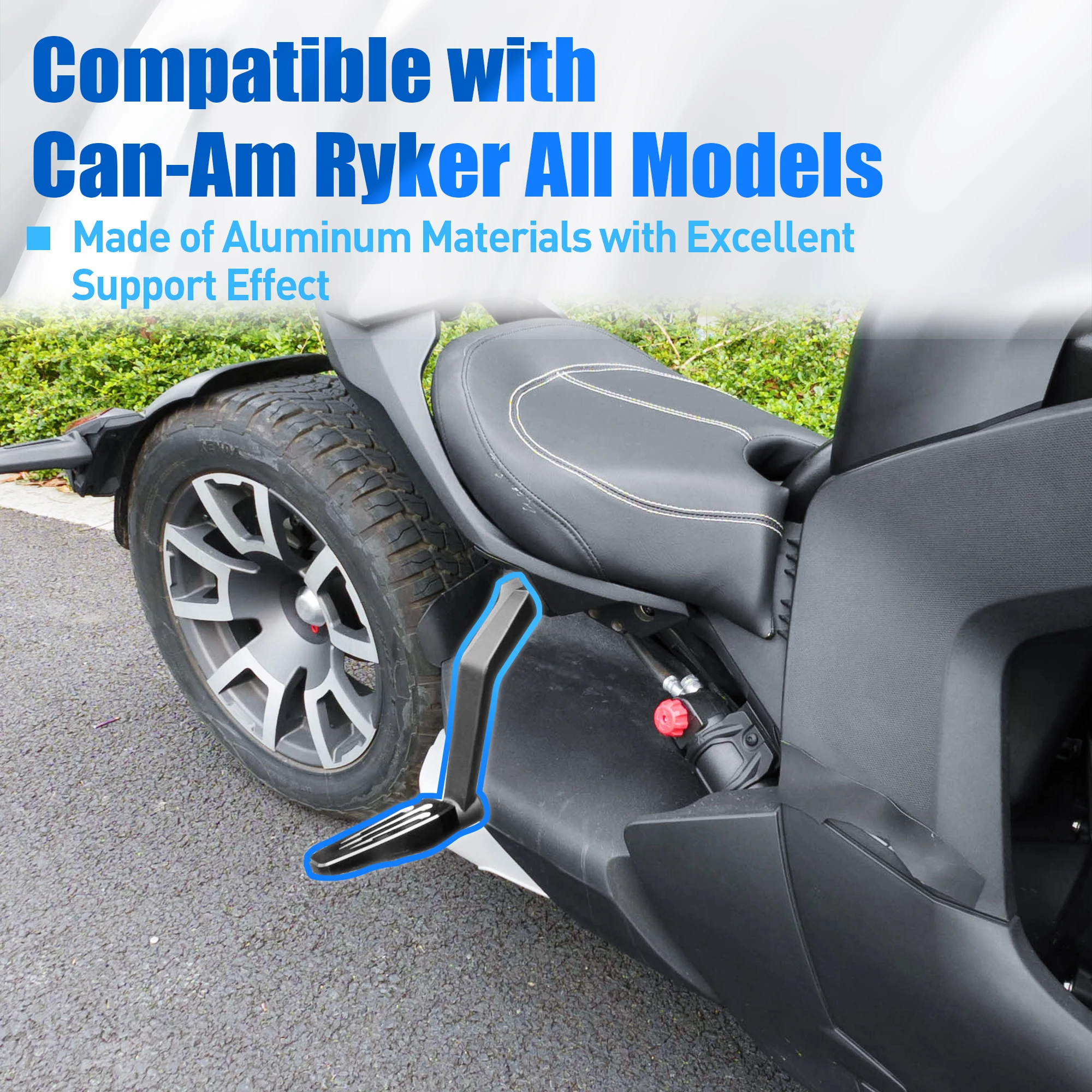 Aluminum Passenger Floorboard Pegs for Can-Am Ryker 600 / 900 / Sport / Rally Edition – MAX Mount
Aluminum Passenger Floorboard Pegs for Can-Am Ryker 600 / 900 / Sport / Rally Edition – MAX Mount