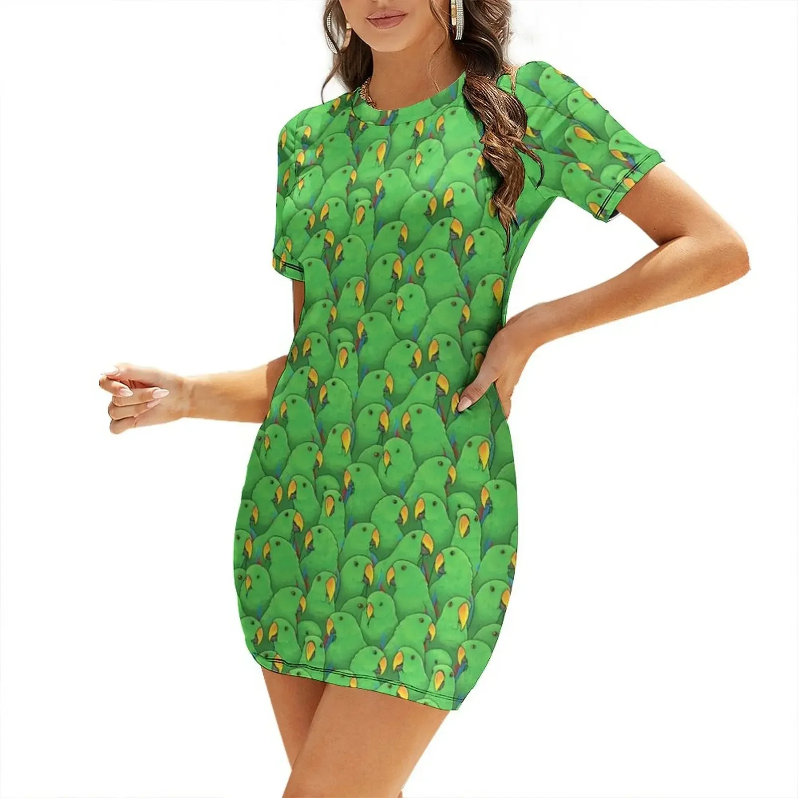 Male Eclectus Parrots Short-Sleeved Dress cute dress dresses for special events Party dresses Dress
Male Eclectus Parrots Short-Sleeved Dress cute dress dresses for special events Party dresses Dress