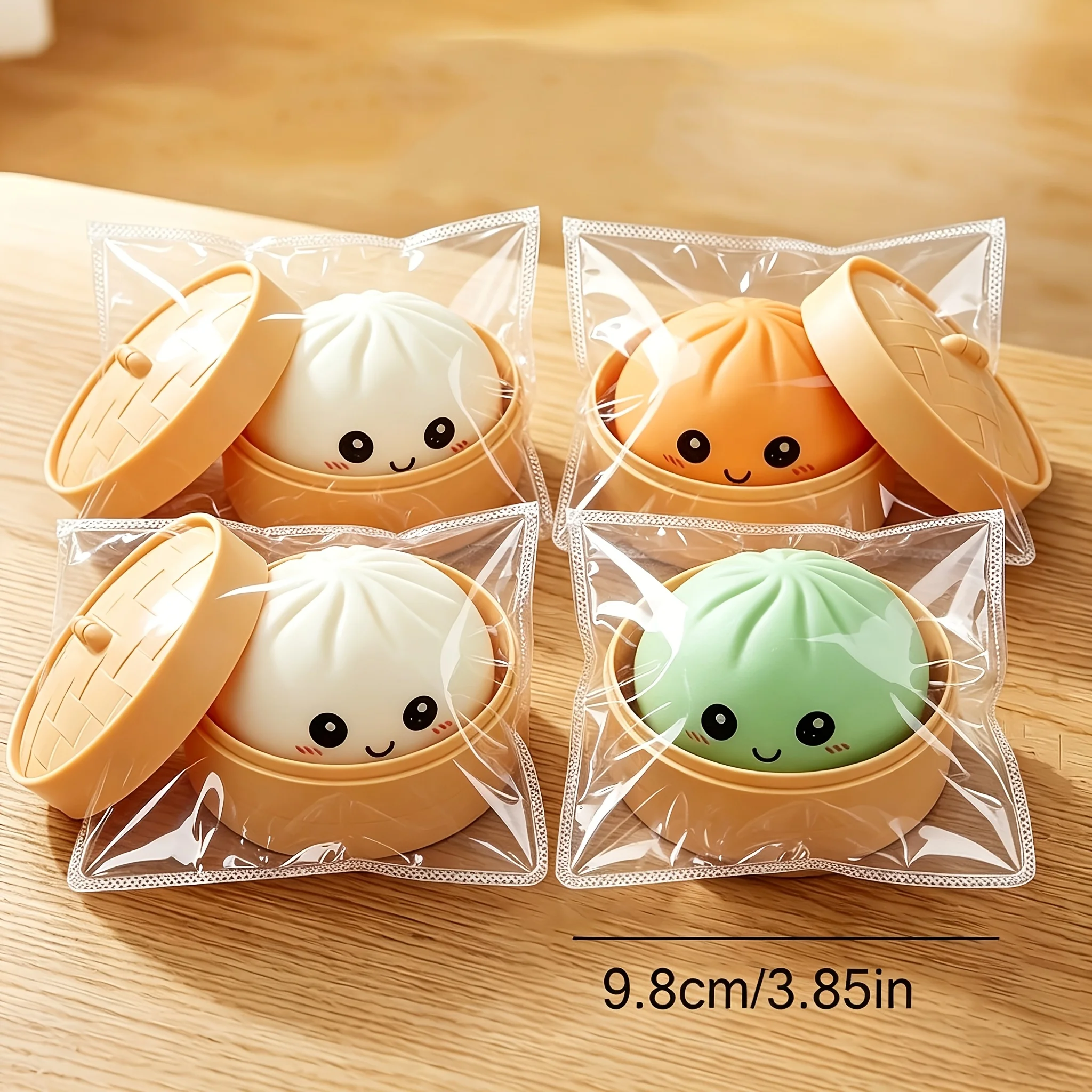 1 Set of Dumplings, Soft And Squishy, Paired with 2026 New Style Deformable Bread Squeeze Ball, Perfect As Halloween, Thanksgiving, Or Christmas Gift, Also Suitable As Promotional Item, Soft And Squeezable Toy
1 Set of Dumplings, Soft And Squishy, Paired with 2026 New Style Deformable Bread Squeeze Ball, Perfect As Halloween, Thanksgiving, Or Christmas Gift, Also Suitable As Promotional Item, Soft And Squeezable Toy
