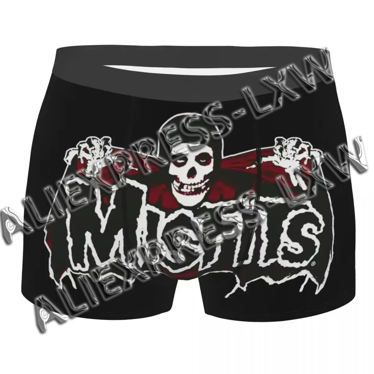 Модные боксеры с узором Misfits в стиле рок-панк на заказ, шорты, мужские трусы, удобные трусы из тяжелого металла, нижнее белье
Модные боксеры с узором Misfits в стиле рок-панк на заказ, шорты, мужские трусы, удобные трусы из тяжелого металла, нижнее белье