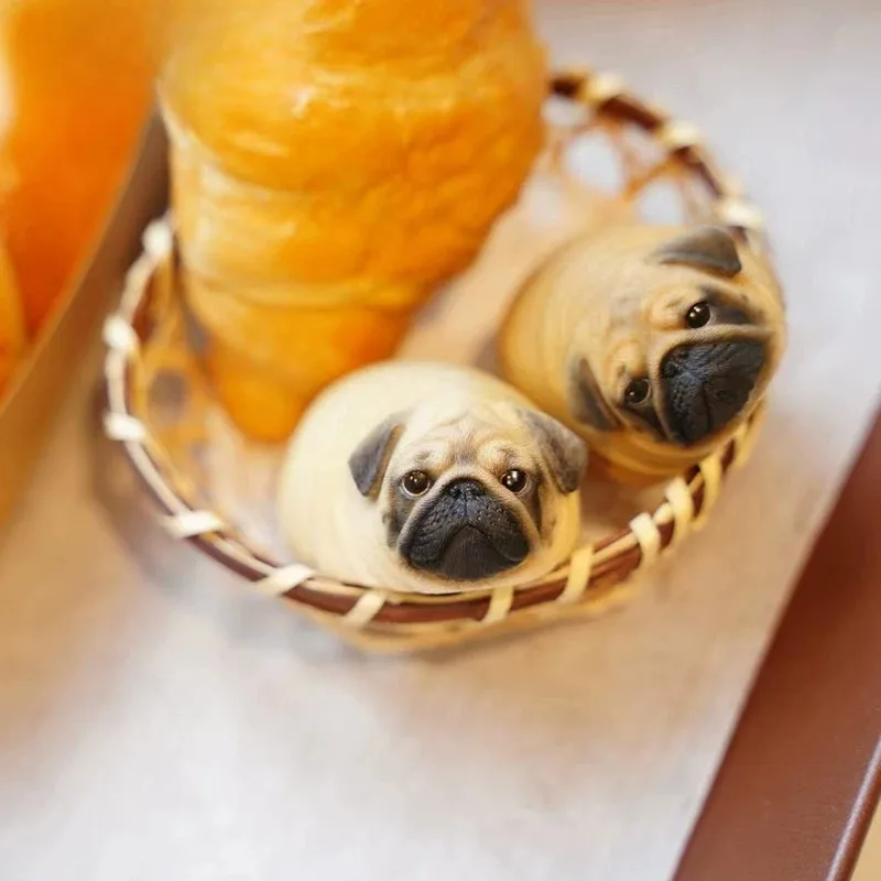JXK JS2207 1/6 Scale Mini Simulation Cute Pet Dogs 6.8*4*3cm Bread Bago Dessert Props Model Desktop Ornament Doll Toys
JXK JS2207 1/6 Scale Mini Simulation Cute Pet Dogs 6.8*4*3cm Bread Bago Dessert Props Model Desktop Ornament Doll Toys