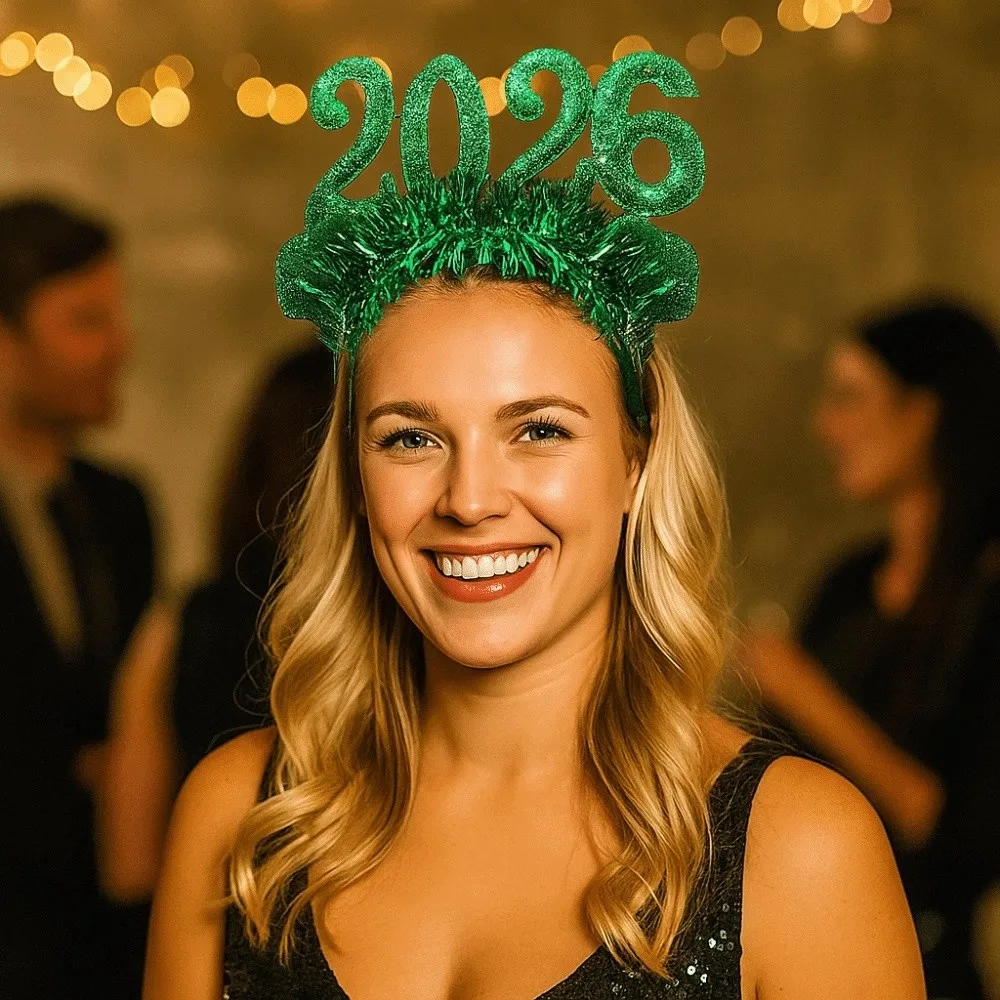 Sequin 2026 Happy New Year Headband Cute Sweet New Year Decorative Headdress Headwear Creative Xmas Hair Band New Year Dress Up
Sequin 2026 Happy New Year Headband Cute Sweet New Year Decorative Headdress Headwear Creative Xmas Hair Band New Year Dress Up