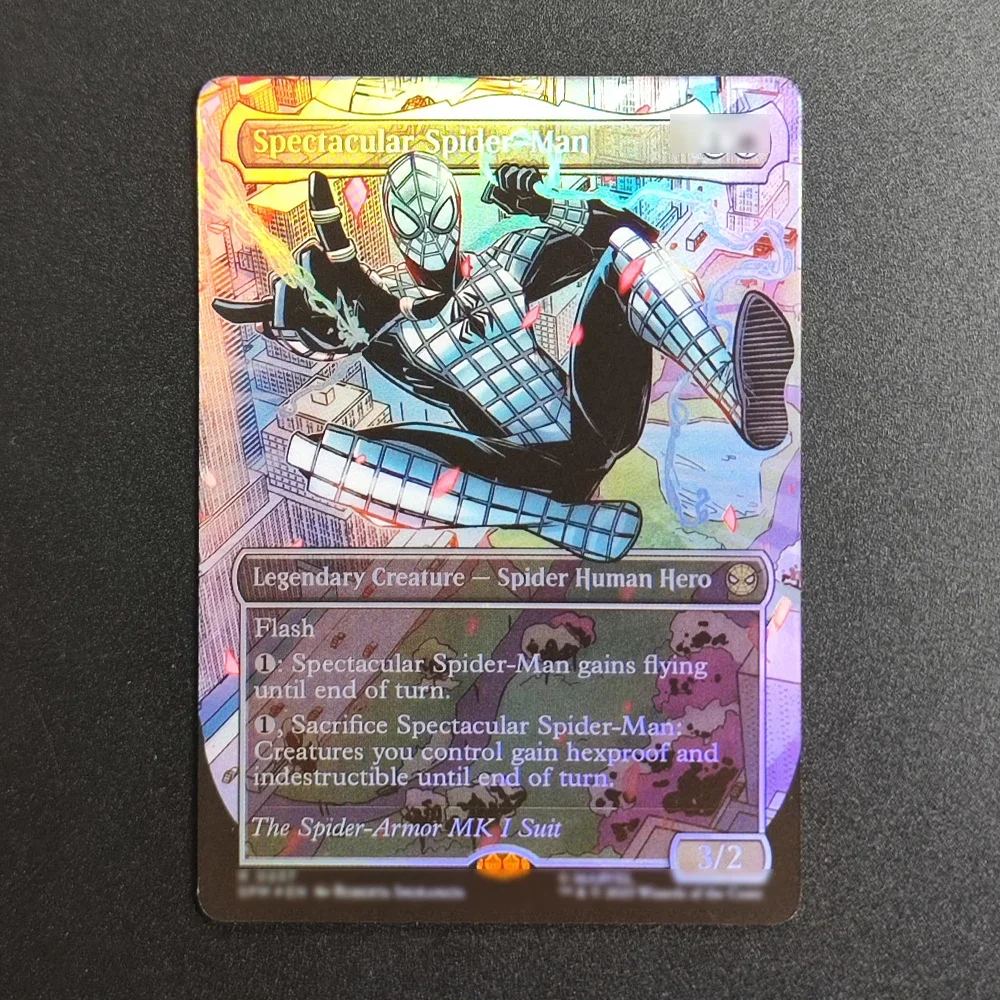 Коллекционные карты Proxy TCG Magic: Spectacular Spider-Man 0237 – Высококачественные игровые карты для настольных игр и торговли, игрушки
Коллекционные карты Proxy TCG Magic: Spectacular Spider-Man 0237 – Высококачественные игровые карты для настольных игр и торговли, игрушки