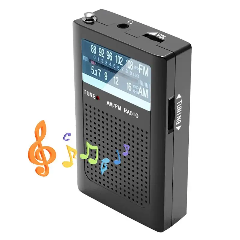 Pocket Radio Am Fm Battery Powered Am/Fm Radio Double-Mode Listening Lightweight Energy-Saving Outdoor Gear For Adventures
Pocket Radio Am Fm Battery Powered Am/Fm Radio Double-Mode Listening Lightweight Energy-Saving Outdoor Gear For Adventures