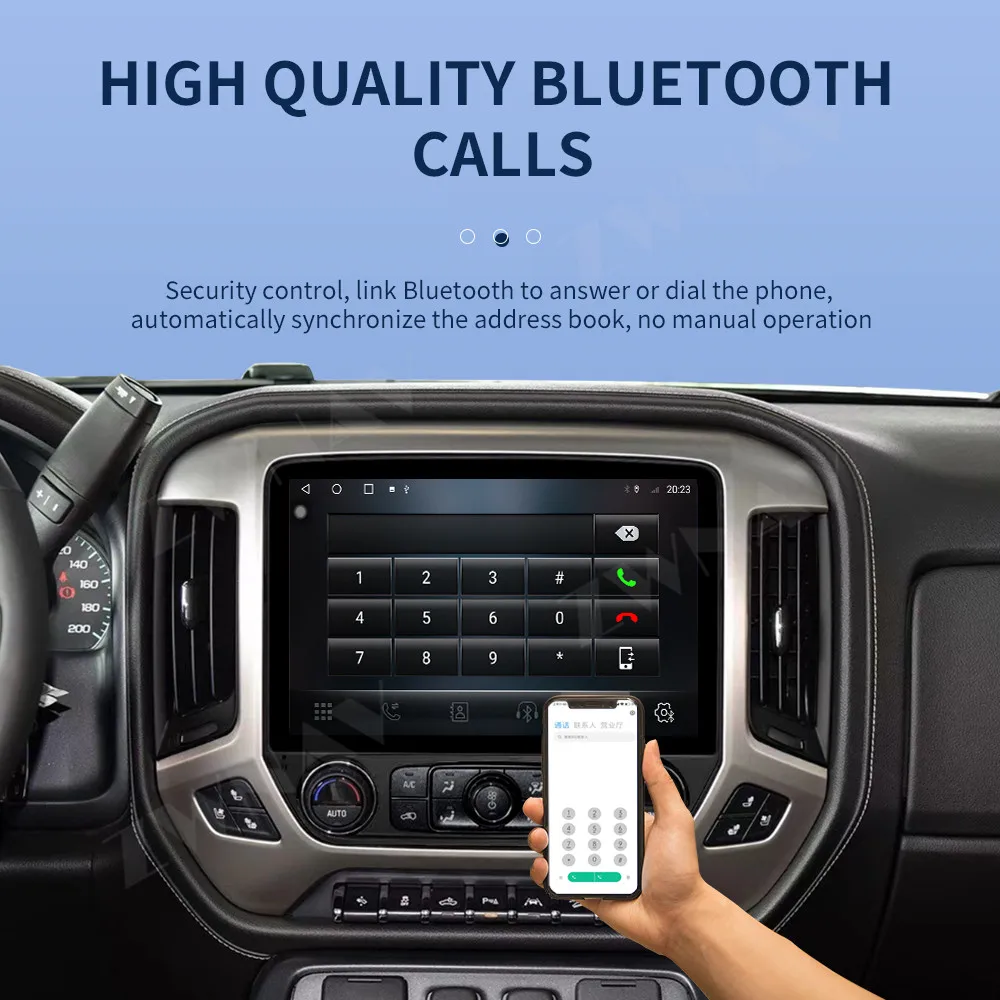 12.1 Inch Android Car Radio Player For Chevrolet Silverado GMC Sierra 2014-2018 Auto GPS Navigation DSP stereo Head unit Carplay
12.1 Inch Android Car Radio Player For Chevrolet Silverado GMC Sierra 2014-2018 Auto GPS Navigation DSP stereo Head unit Carplay